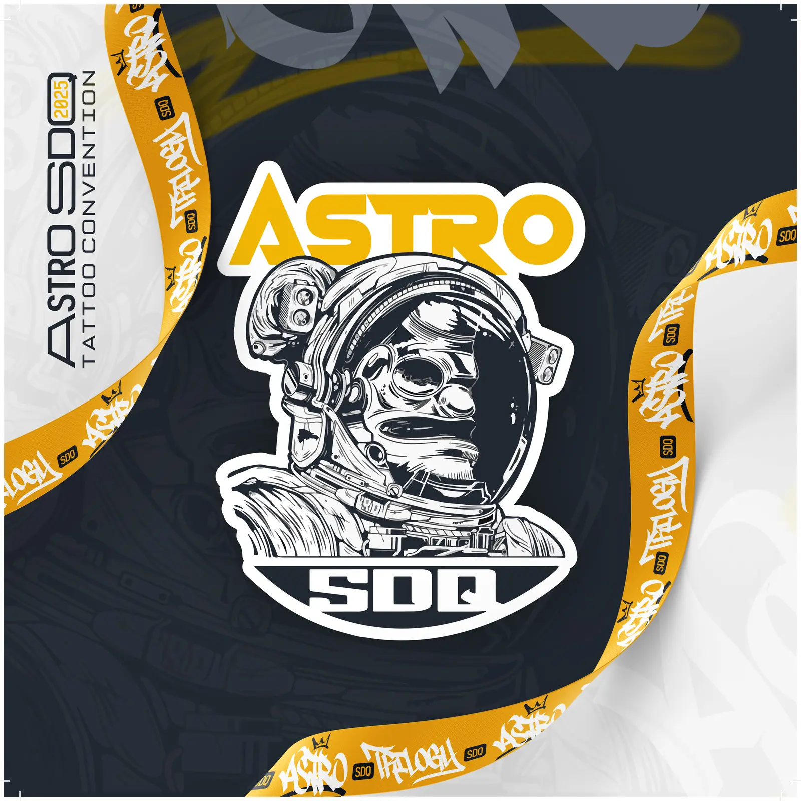 ASTRO SDQ stage vinyl artwork