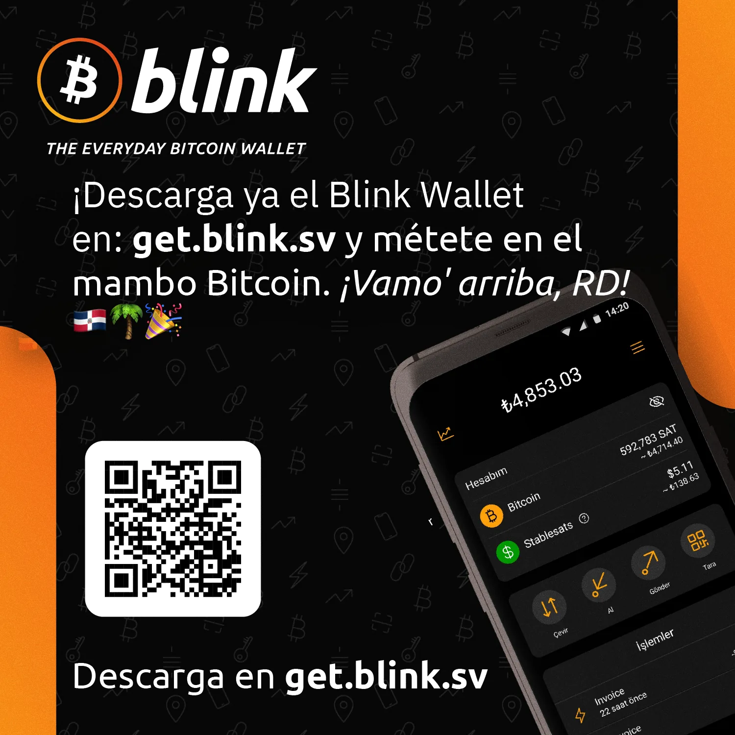 Post de la billetera Blink