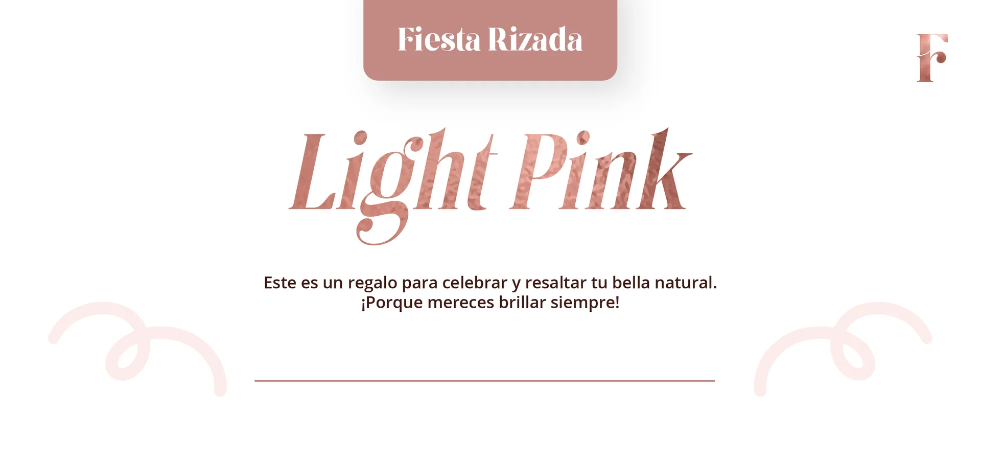 Gift card Light Pink