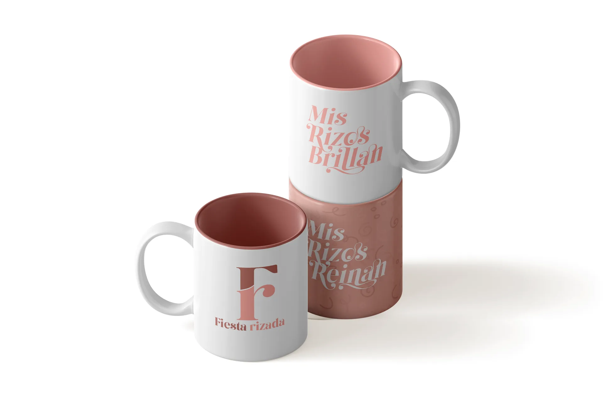 Tazas “Mis rizos brillan”