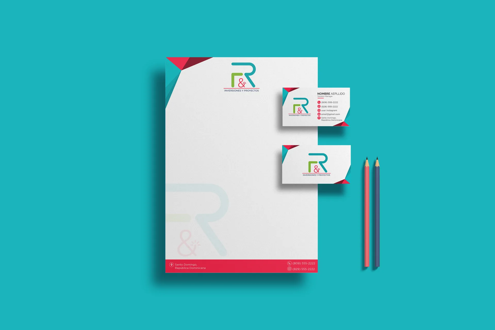 Papelería de F&R Inversiones y Proyectos