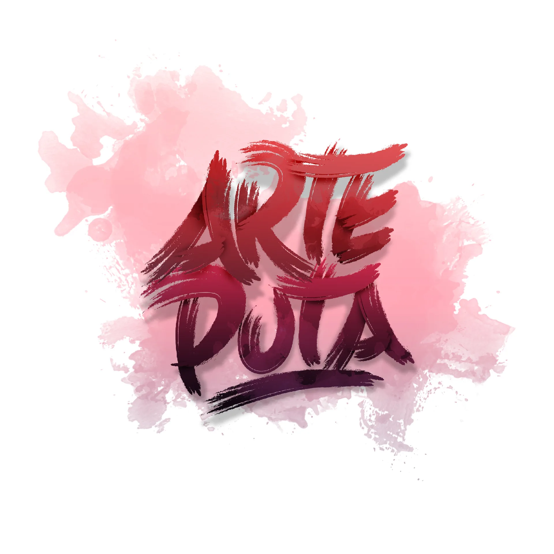 “Arte Puta” lettering, 2018