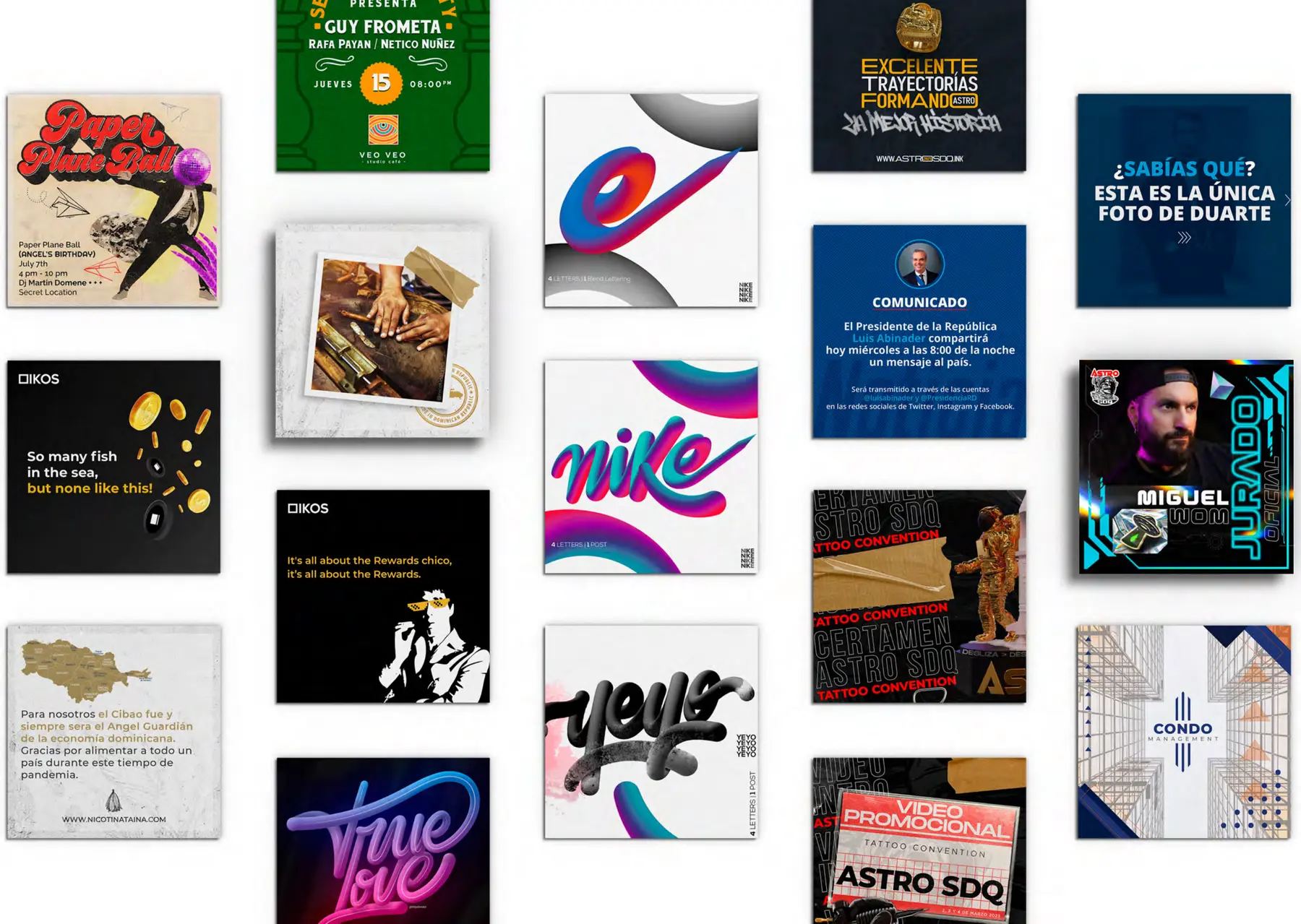 Redes y lettering